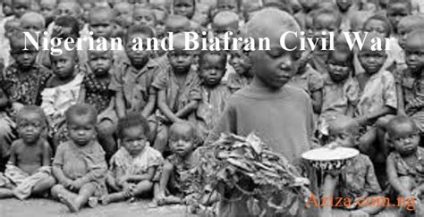 HISTORY OF THE NIGERIAN AND BIAFRAN CIVIL WAR