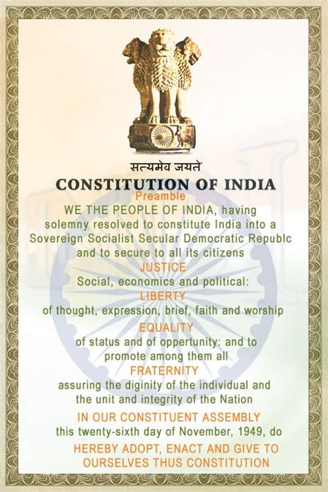 Constitution of India for Civil Services and Government Jobs