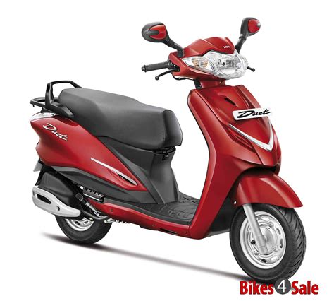 Hero Duet 110 Scooter Picture Gallery. Candy Blazing Red - Bikes4Sale