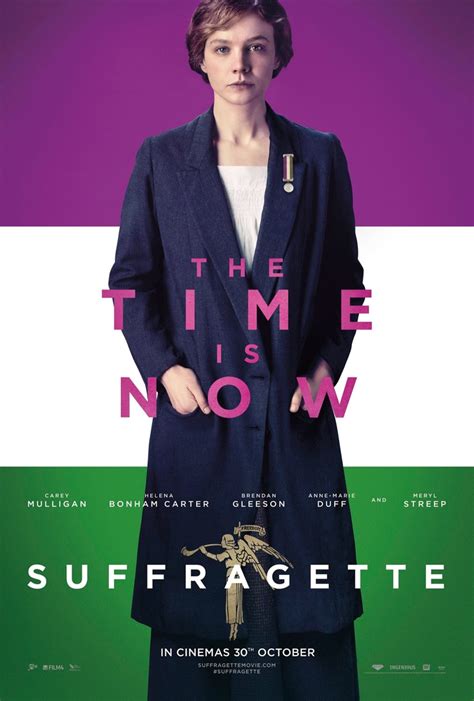 Suffragette Movie Posters with Meryl Streep, Carey Mulligan