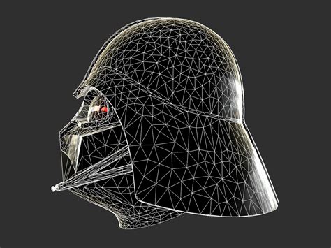 Darth Vader helmet 3D Model $79 - .unknown .3ds .max .c4d .dxf .dae ...