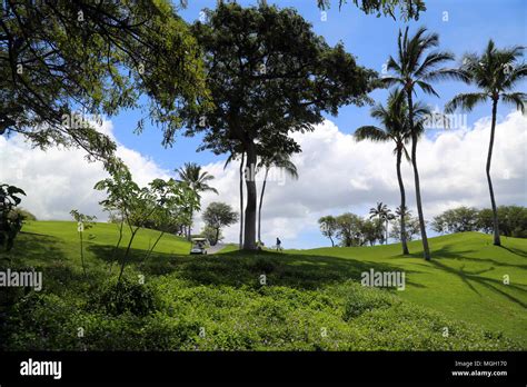 Wailea Golf Course, Maui Stock Photo - Alamy