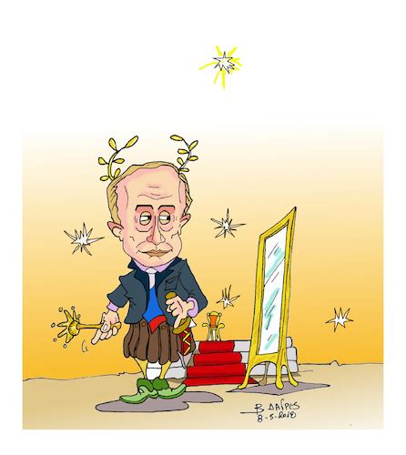 Vladimir Putin By vasilis dagres | Politics Cartoon | TOONPOOL