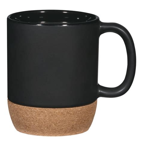 Cork mug,Bulk Custom Printed 14oz Cork Base Ceramic Mug