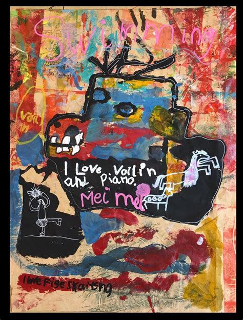 Art Room Britt: Little kids: Basquiat-Inspired Self-Portraits with Free ...