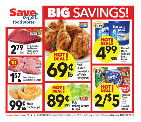 Save A Lot Weekly Ad September 7 - 13 , 2016 - http://www.olcatalog.com/grocery/save-a-lot ...