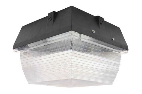 Larson Electronics - 45 Watt Low Profile LED Canopy Light - Emergency ...