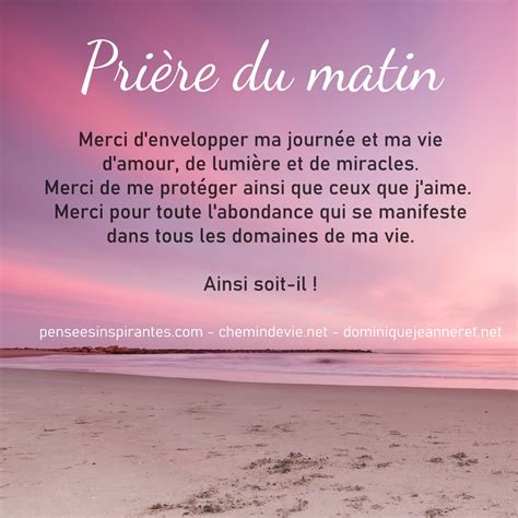 Prière du matin - Inspirations pour réussir sa vie