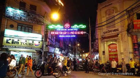 Night Market in Hanoi – Vietnam - Travel Video Blog