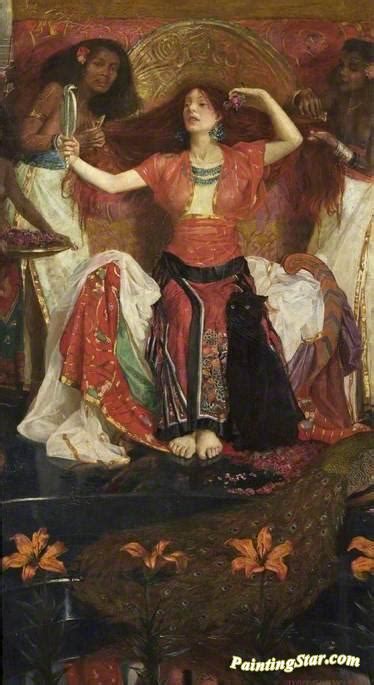 Jezebel Artwork By John Byam Liston Shaw Oil Painting & Art Prints On Canvas For Sale ...