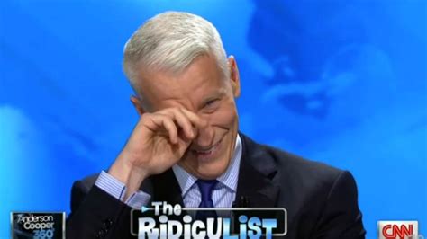 A Roundup of Anderson Cooper Laughing on Camera Because We Love It So Much