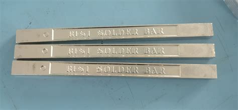 Sn96.5Ag3.0Cu0.5 Lead Free Solder Bar 215 Deg 0.4kg Tin Silver Solder Bar