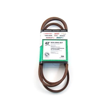 MTD Genuine Parts 42-in Deck/Drive Belt for Riding Lawn Mowers at Lowes.com