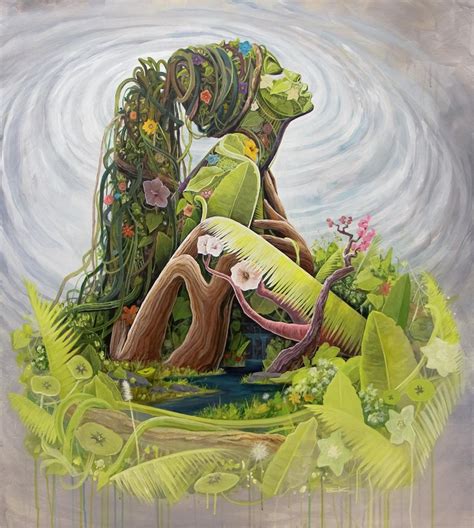 Female Portrait Series by BK the Artist Explores Concept of Mother Earth