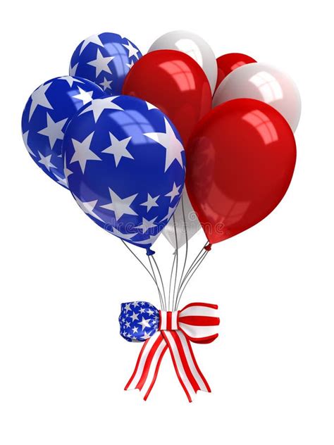 Red White Blue Balloons American Flag Stock Illustrations – 1,582 Red ...