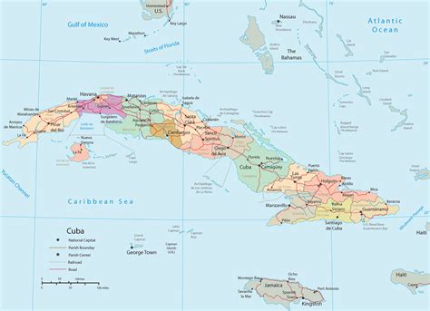 Printable Map Of Cuba