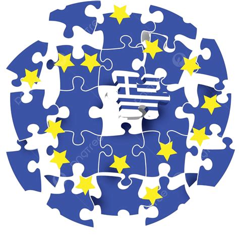 Puzzle Greece Spilt Europe Flag Vector, Spilt, Europe, Flag PNG and ...