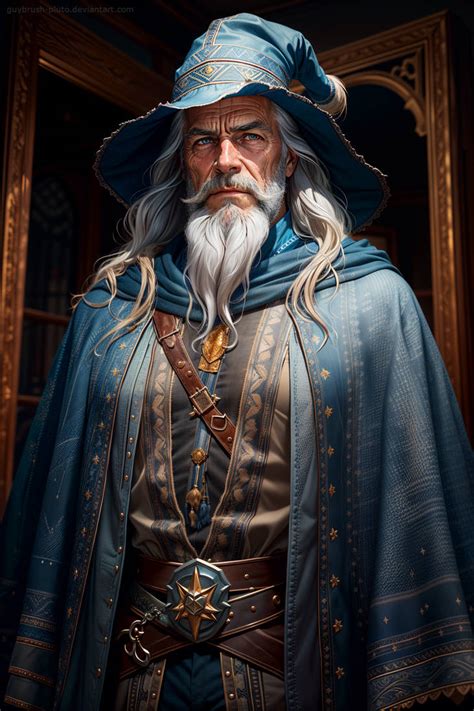 The Blue Wizard by guybrush-pluto on DeviantArt