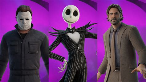 How to Unlock Alan Wake, Michael Myers, and Jack Skellington Fortnite Skins - Niche Gamer