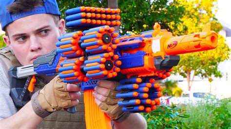 Nerf War: Million Subscribers Battle - YouTube