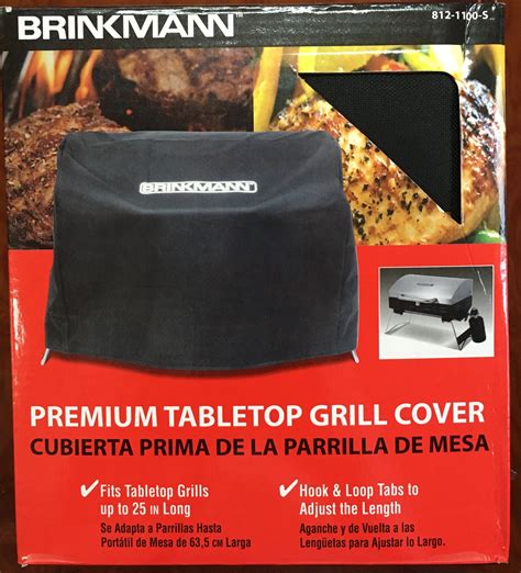 Brinkmann Premium Tabletop Grill Cover Up To 22" Long- Can Use As ...