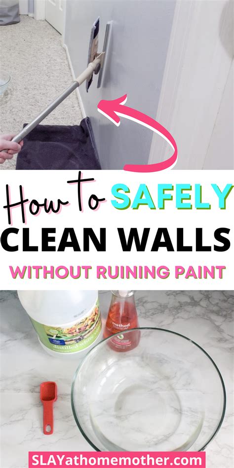 How To Wash Walls - Homemade Wall Cleaner Recipe | Cleaning walls, Wall ...