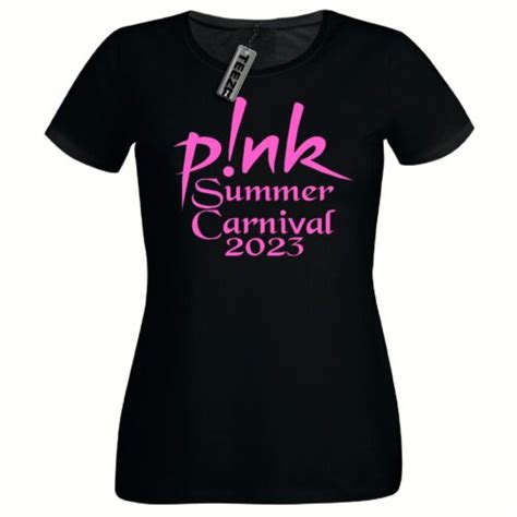 Pink Summer Carnival Tour t shirt, Ladies Fitted t shirt, Pink Tour ...