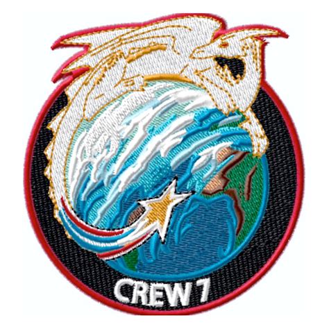 SpaceX Dragon Crew-7 mission patches - collectSPACE: Messages