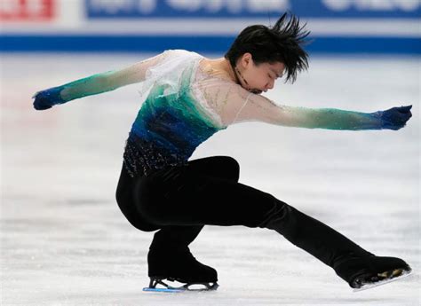 Olympic champion Hanyu wins world figure skating title; SLC's Chen ...