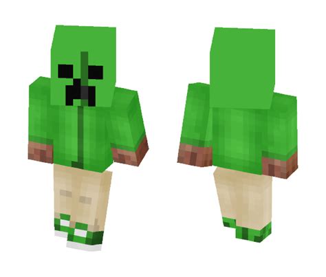 Download Creeper Hoodie Minecraft Skin for Free. SuperMinecraftSkins