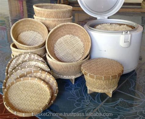 Thailand Natural Bamboo Earthen Steamed Sticky Rice Cooker Or Steamer - Buy Sticky Rice Steamer ...