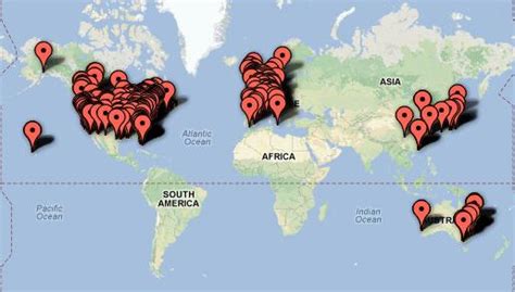 Apple Store Locations Map