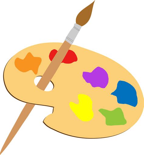 Free Clipart Artist Brush