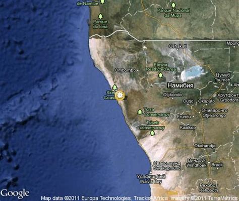 Skeleton Coast: video, popular tourist places, Satellite map, Images - Namibia , Tours TV