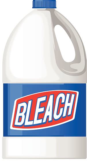 Bleach Bottle Stock Illustration - Download Image Now - iStock