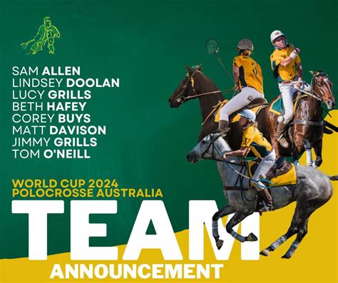 2024 Australia World Cup team - Polocrosse Victoria