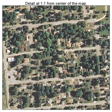 Aerial Photography Map of Pecatonica, IL Illinois