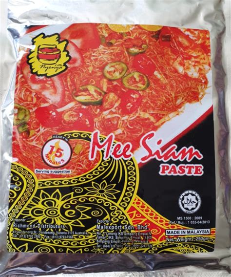 Little Nyonya Mee Siam Paste 250g – Nyonyalicious