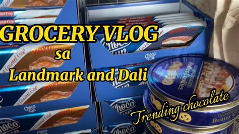 Grocery Vlog in Landmark, Dali Chocolates - YouTube