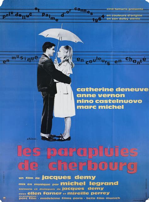 The Umbrellas of Cherbourg Original R1980s French Grande Movie Poster ...