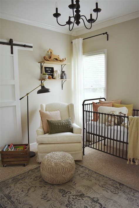 Bohemian Nursery for a Baby Girl | House On Longwood Lane