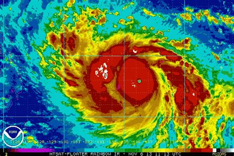 Super Typhoon Haiyan Beelines for the Philippines | Climate Central