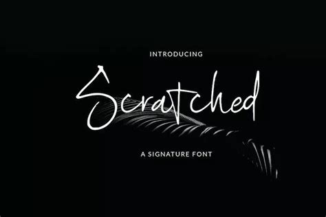 20+ Best Scratch Fonts for a Rough & Scratchy Look