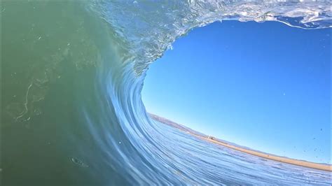 Surfing big waves in California *RAW* *POV* - YouTube