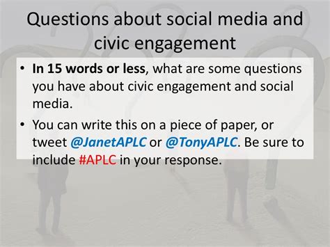 Civic Engagement Through Social Media