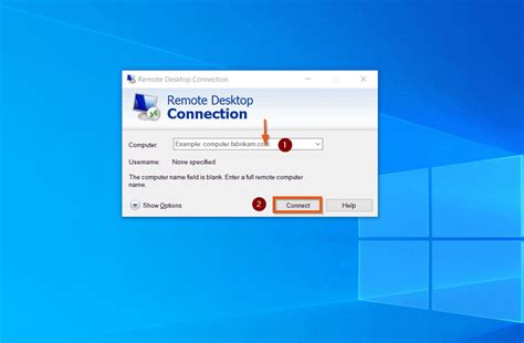 How To Use Remote Desktop To Connect To a Windows 10 PC