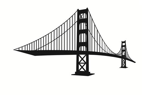 Golden gate bridge clipart - Clipground