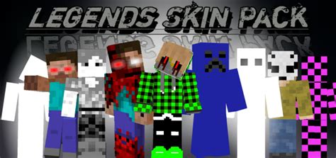 Legends Skin Pack - MC Skin Packs | minecrafts.us