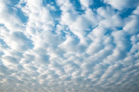 Altocumulus clouds stock photo. Image of atmosphere, altocumulus - 67882362