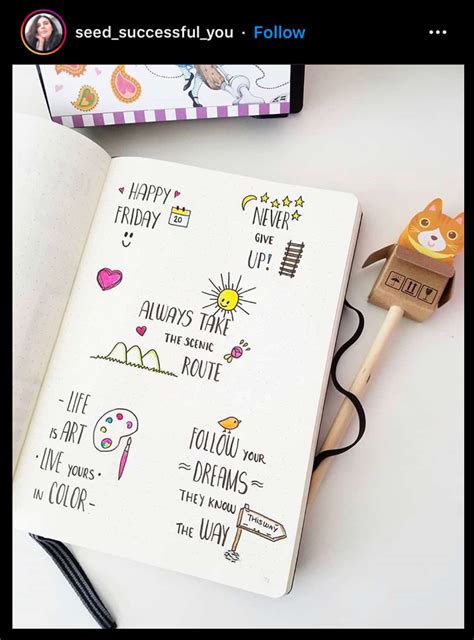 30 Cute Bullet Journal Quote Page Ideas That Will Motivate You - Angela ...